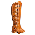 [Couple] Mens Leather Buttons Spats